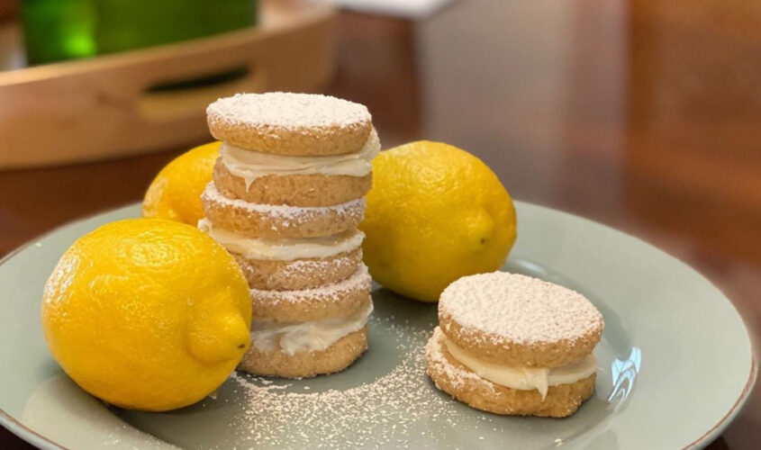 NINE-TEN Lemon Shortbread Cookies