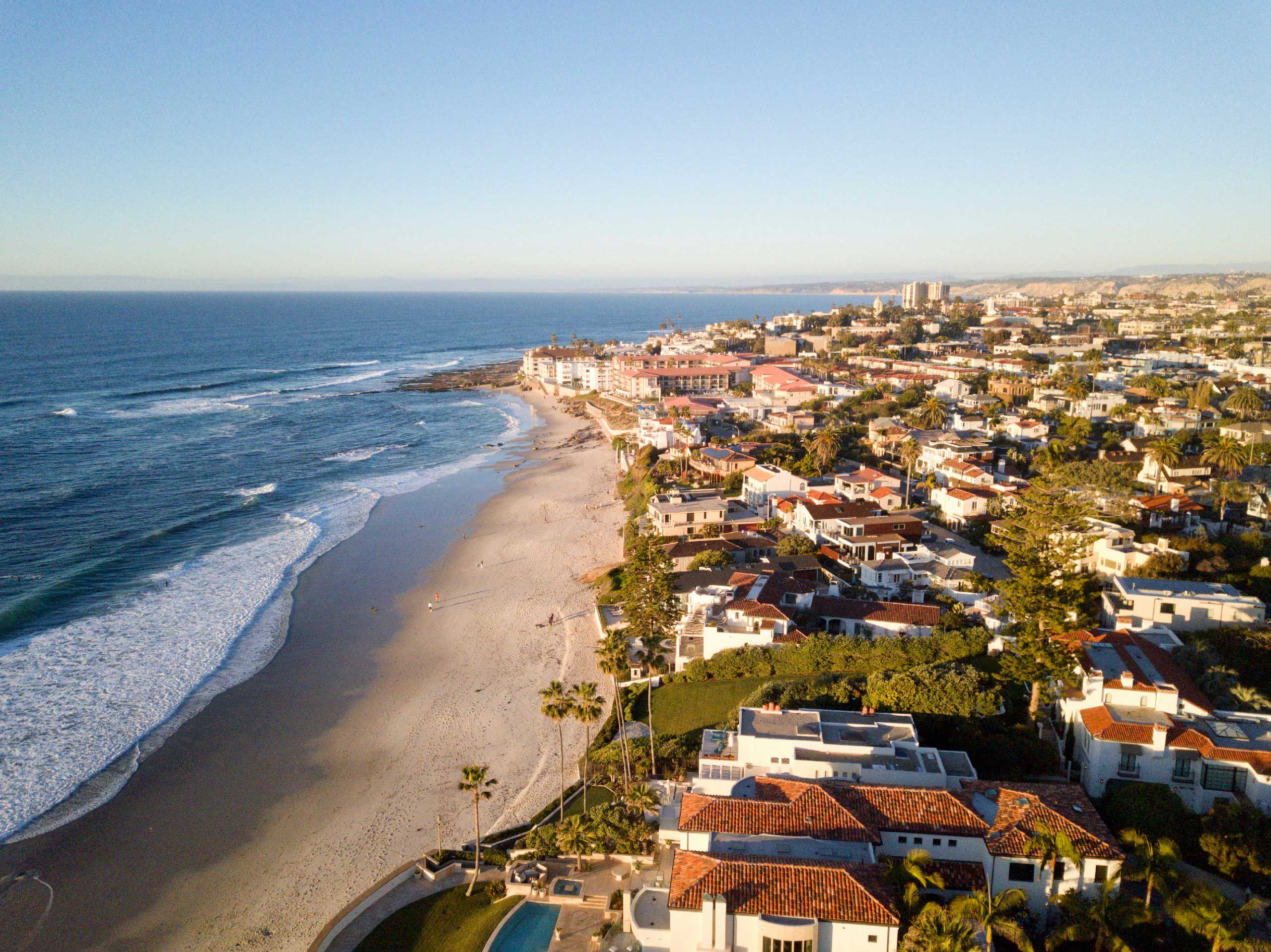 aerial view of La Jolla