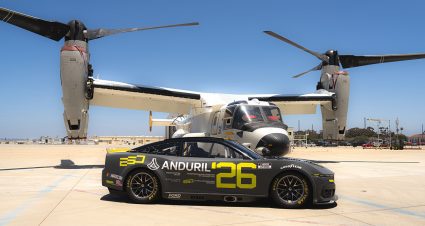 photo of a nascar at the San Diego naval base